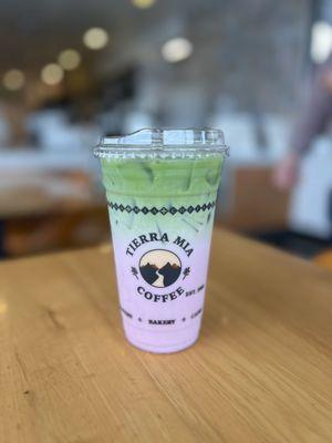 Strawberry Matcha Latte