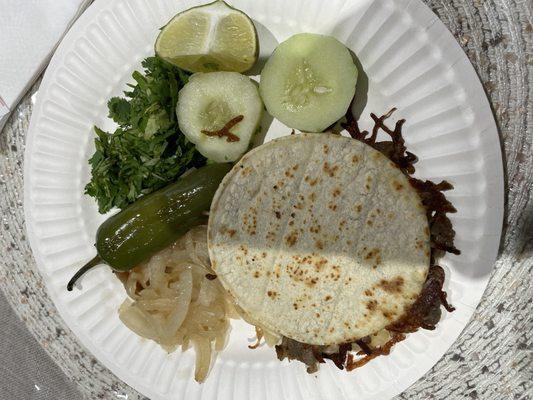 Mullita De Asada, Cevolla asada (grilled onions)