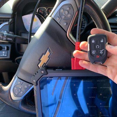 New smart key program after all keys lost - 2018 Chevy Tahoe