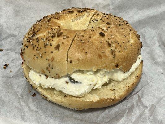 Everything Bagel With Jalapeño Cream Cheese