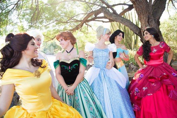 Let our cast of talented princesses and superheroes make your next party an event to remember!