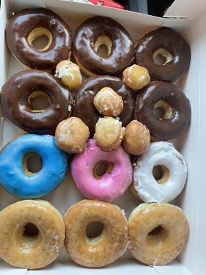 Mixed box of donuts