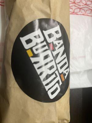 Banda Burrito packages so nicely!!!