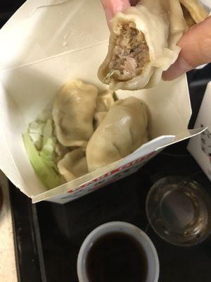 Steamed dumplings