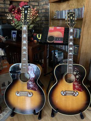 Epiphone's J-200 and my original J-200