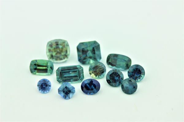 Assorted Montana Sapphires.