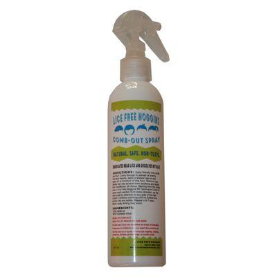 Lice Free Noggins Comb Out Spray. http://store.licefreenoggins.com/