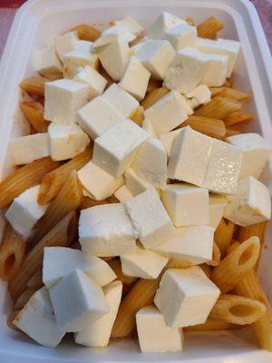 Mozzarella pasta