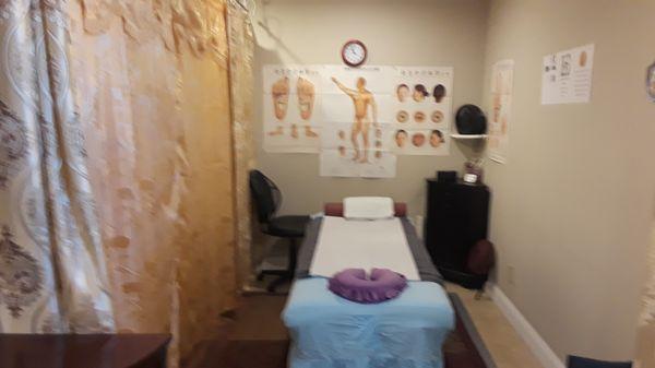 This is massage room as well