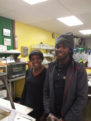 This is Rose & Nicholas. They are two of the fantastic people who will make your visit here wonderful!