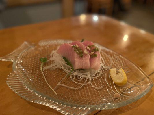 Yellowtail Sashimi