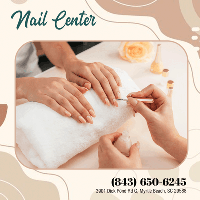 Pamper your fingertips with our luxurious nail care treatments!