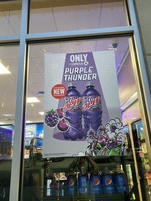 Purple Thunder Mountain dew ad