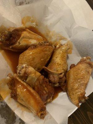 Hot honey wings