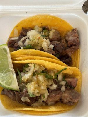 Tacos de cabeza.