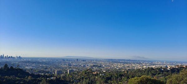 View of downtown Los Angeles