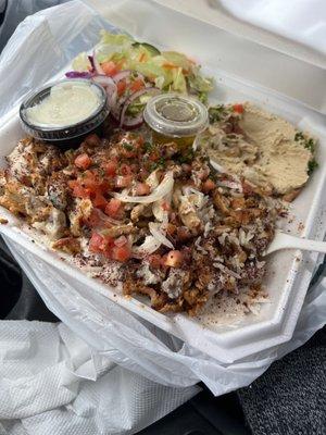 Chicken Shawarma Plate