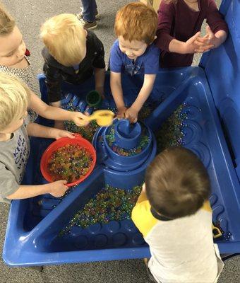 Sensory Play.