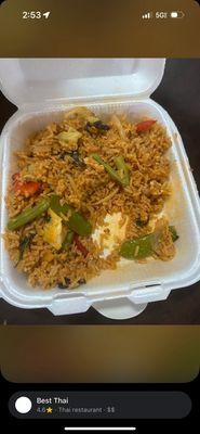 Red Curry Fried Rice