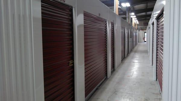 Interior view of our brand new 24 hour self access storage facility.