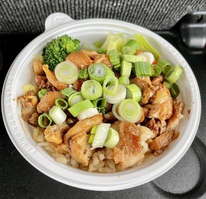 Mini Chicken Bowl with Brown Rice and Veggies