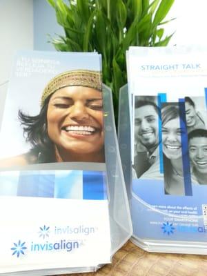 We do Invisalign.  Call us for a free consultation.