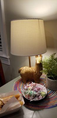 Llama lamp