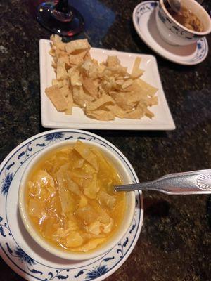 The Egg Drop Soup and Hot and Sour Soup were amazing!!