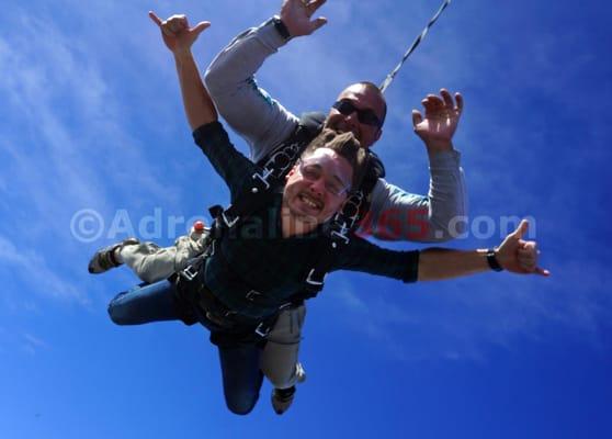 Turn up for work...Jump out of a airplane from 14000 feet. What better way to enjoy summer in Chicago