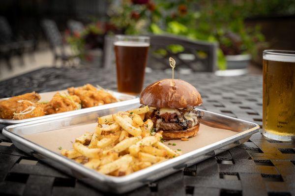 Mushroom Gruyere Burger