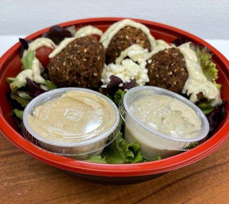 Fresh-made Falafel Salad