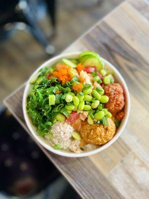 Large Poke Bowl (4 Scoops)