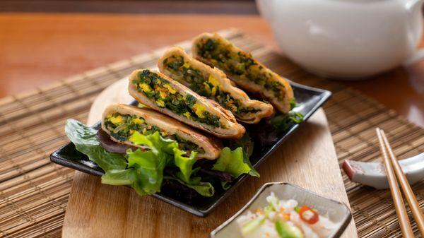 Green Chive Pancake 韭菜盒子