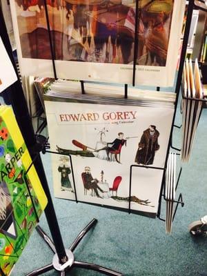 Edward Gorey calendar.......awesome!