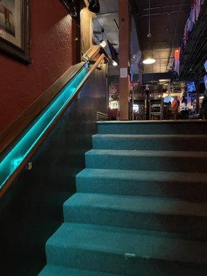 Stairs to main floor