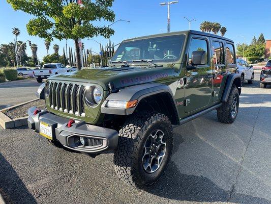 2023 Jeep Wrangler Rubicon in Sarge Green