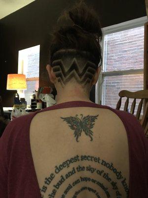 Undercut Wonder Woman!