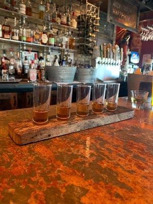 Whiskey flight