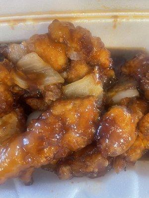 Orange chicken