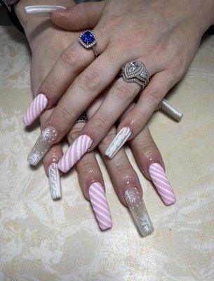 Acrylic Nails from one of my customers