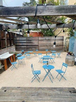 Our backyard event space!