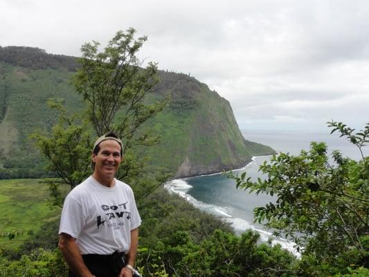 Bryan at Waipio Valley