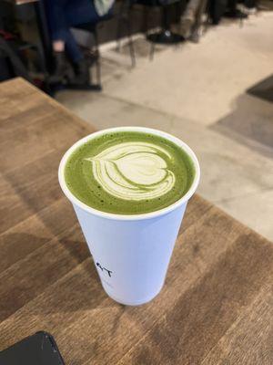 Matcha latte large