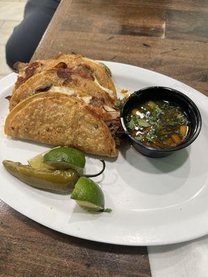 Quesadilla birria. I crave these!