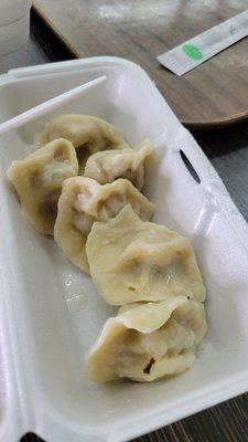 Pork and napa dumpling