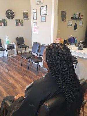 Knotless boxbraids, CLASSES, NATURAL HAIR LICENSE AND MORE.