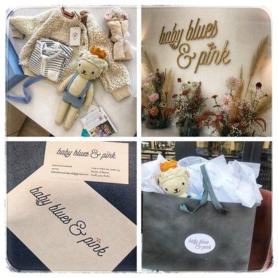 Beautifully curated baby clothing and gifts.