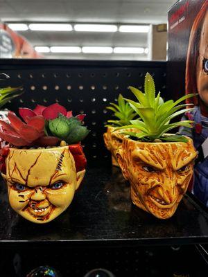 Scary planters