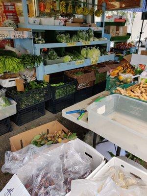 More produce outside of the shop