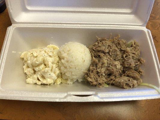 $5 combo with Kailua pork